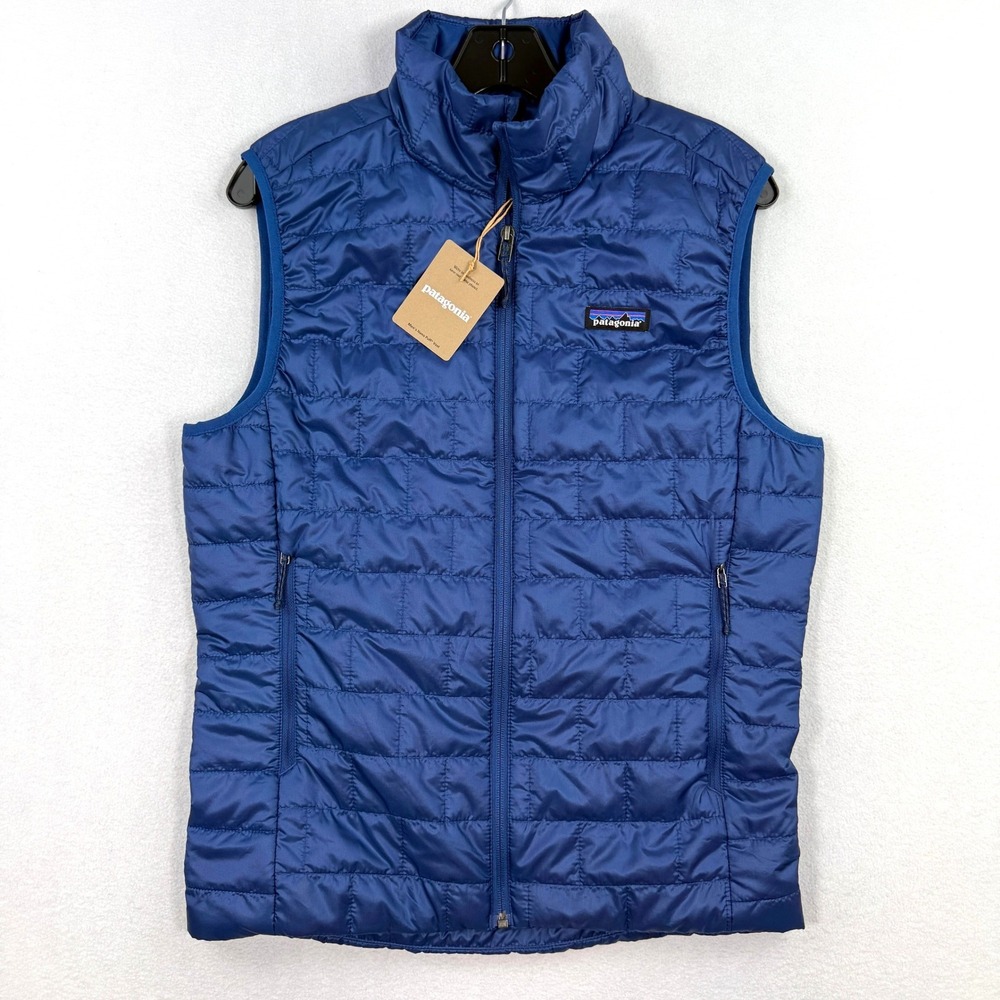 Patagonia Nano Puff Vest 'Clement Blue' / Size S Mens / 84242 Primaloft NWT